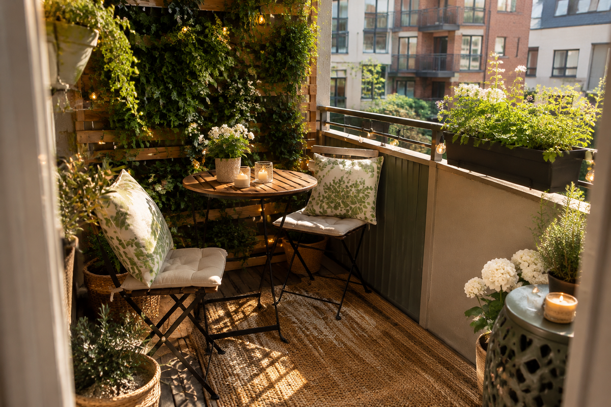 Small Balcony Decor Ideas: How to Maximize Space & Comfort