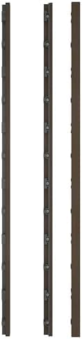 NewTechWood 1/12 ft. x 3 ft. Quick Deck Composite Deck Tile Straight Trim in - Image 2
