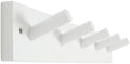 SKOLOO Coat Rack Wall Mount 17 inch, 5 Hooks, Shaker Style by SKOLOO