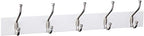 Amazon Basics Rectangular Farmhouse Wall-Mounted Coat Rack by AmazonBasics