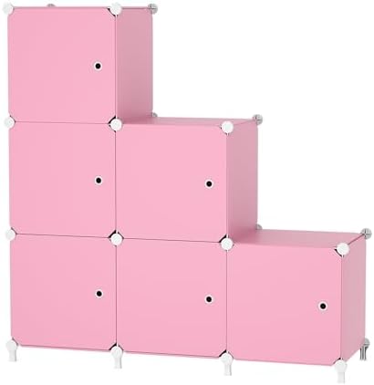 6Cube Storage Organizer Modular Stackable by ATTDETJLbyATTDETJLHOME