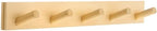 Coat Rack Wall Mount, Wooden Coat Hanger by HOMEBROS