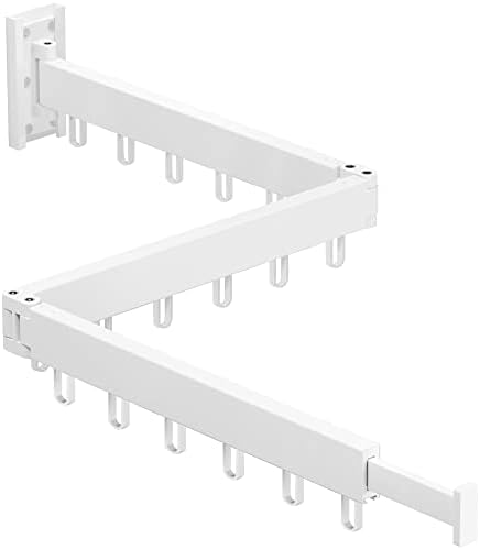 HEILAIYI Clothes Drying Rack, Laundry Drying Rack, Wall Mounted Clothes Rack by HEILAIYI