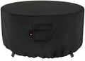 iBirdie Round Fire Pit Cover 40 inch, Outdoor Waterproof Coffee Table Cover by iBirdie