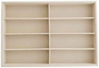 Premium Grade Velvet Drawer Divider Eyewear Storage Sunglasses Jewelry Tray - Image 5