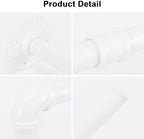 Industrial Iron Pipe Clothes Hanging Bar DIY Wall-Mounted Garment Rack Heavy - Image 3
