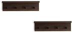 Entrance Coat Rack ，Coat Hooks, Wall-Mounted Wooden Hook Rack, Wall-Mounted - Image 6