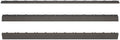 NewTechWood 1/6 ft. x 3 ft. Quick Deck Composite Deck Tile Straight Fascia in by NewTechWood