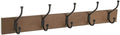 Amazon Basics Rectangular Farmhouse Wall-Mounted Coat Rack by AmazonBasics