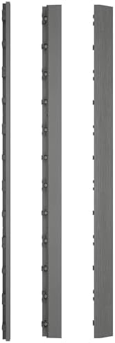 NewTechWood 1/6 ft. x 3 ft. Quick Deck Composite Deck Tile Straight Fascia in - Image 2