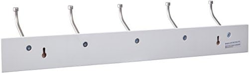 Amazon Basics Rectangular Farmhouse Wall-Mounted Coat Rack - Image 3