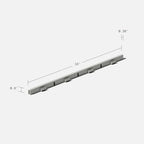 Veradek Flooring Series Plank Deck Tiles Trim - Image 2