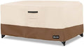 ANartcle Patio Coffee Table Cover, 600D Waterproof Heavy Duty Rectangular by PatioFurnitureCovers