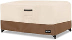 ANartcle Patio Coffee Table Cover, 600D Waterproof Heavy Duty Rectangular by PatioFurnitureCovers