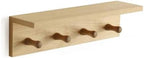 Entrance Coat Rack ，Coat Hooks, Wall-Mounted Wooden Hook Rack, Wall-Mounted - Image 7