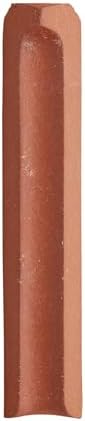 Tenedos 1x6 Colonial Red Smooth Inside Corner Quarry Tile by Tenedos