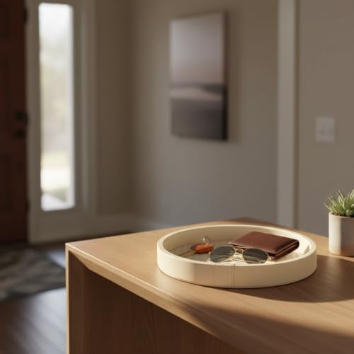 Leather Catchall Tray Organizer - Image 5