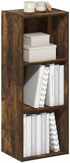 Furinno LUDER Book Shelf, 3-Cube Bookshelf, Bookcase by Furinno-FitsYourSpaceFitsYourBudget