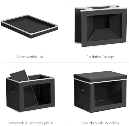 Homsorout Storage Bins with Lids - Image 7