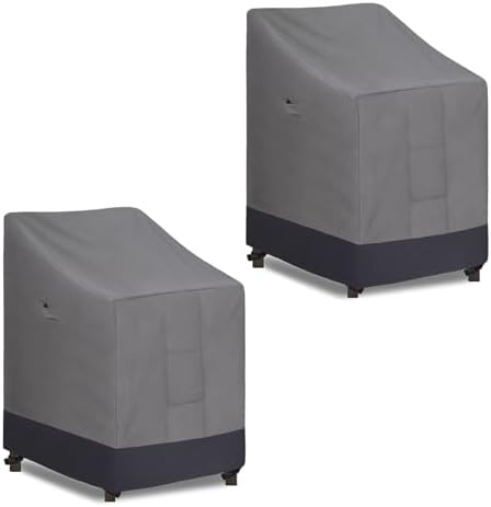 Easy-Going Outdoor Stackable Chair Cover, 2 Pack-28Wx36Dx47H inch by Easy-Going
