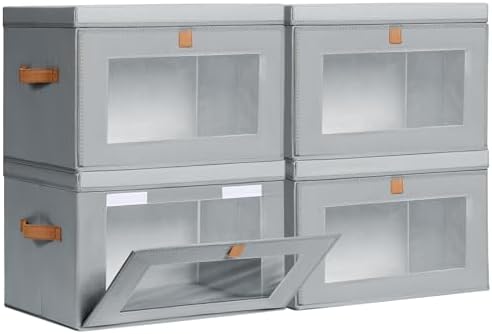 Homsorout Large Closet Storage Bins by Homsorout