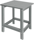 GARDENSTAR Outdoor Side Tables Adirondack, HDPE Small Table by GARDENSTAR