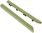 NewTechWood 1/12 ft. x 1 ft. Quick Deck Composite Deck Tile Outside Corner Trim - Image 2