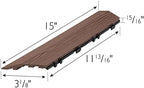 Design House Deck Tile Corner Trim, Russet Canyon - Image 5