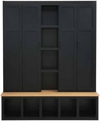 Merax Modern Farmhouse Hall Tree - Image 7