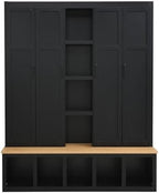 Merax Modern Farmhouse Hall Tree - Image 7