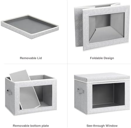 Homsorout Stackable Storage Bins - Image 7