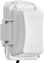 Bates Choice Weatherproof Electrical Outlet Cover, 120 Volts AC, Compatible by BatesChoice