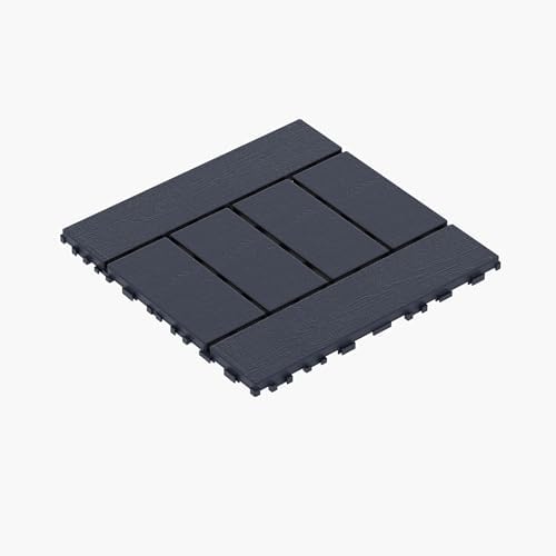 Plastic Interlocking Deck Tiles by NALLBEIRRAA
