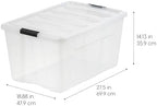 IRIS USA 4-Pack 94 Quart Storage Bins - Image 2