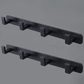 Coat Rack, Heavy Duty Stainless Steel 4 Tri Coat Hook Hanger, Wall Mounted Wall by Vanloory