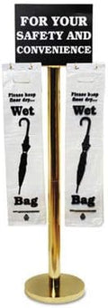 Tatco Brass Wet Umbrella Bag Stand by Tatco