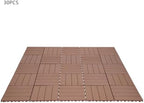 Interlocking Deck Tiles 30 Pack, 11.8" x 11.8" Floors Tiles - Image 5