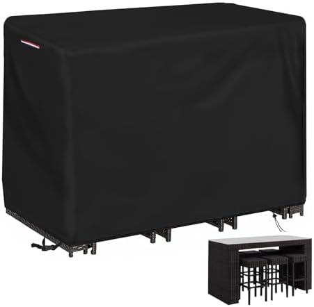Outdoor Bar Table Set Cover Waterproof by Yourpatiocoverexpert