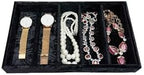 AgentMoon 5-Compartment Velvet Organizer Tray, Embossed Black - Image 6