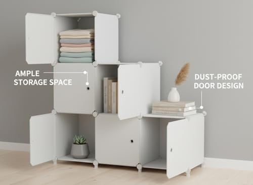 6Cube Storage Organizer Modular Stackable - Image 4