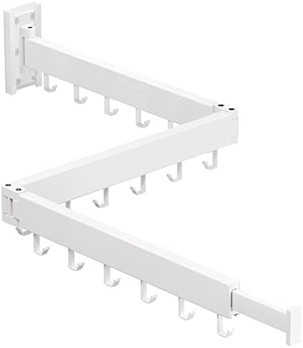Clothes Drying Rack, Laundry Drying rack, Wall Mounted Clothes Rack, Clothes by HEILAIYI