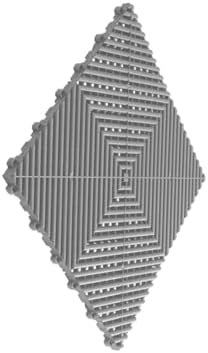 Swisstrax Ribtrax PRO Garage Floor Tiles, Pearl Silver - Image 2