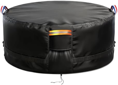 Fire Pit Cover 44" D x 24" H by Rilime