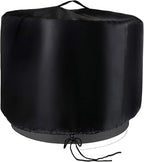 30-32 inch Fire Pit Cover Round by Velfree