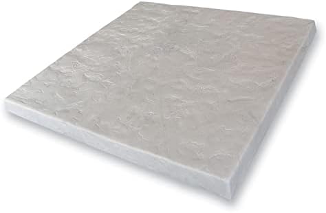 Emsco Group 2192-1AZ Flat Rock Rain Barrel and AC Unit Paver Patio Pad 24”x24” by EmscoGroup