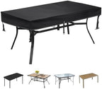 SUNICO Outdoor Table Covers Waterproof Rectangle 72x35x6in by Unknown