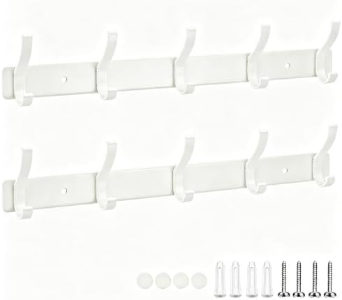 Wall Mount Coat Rack 2 Pack by Dntorx