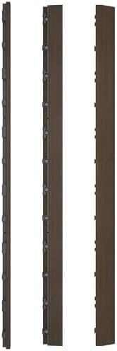 NewTechWood 1/6 ft. x 3 ft. Quick Deck Composite Deck Tile Straight Fascia in - Image 2