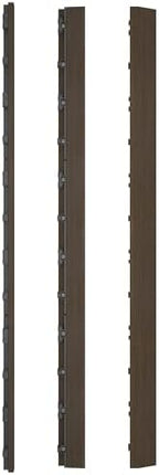 NewTechWood 1/6 ft. x 3 ft. Quick Deck Composite Deck Tile Straight Fascia in - Image 2