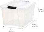IRIS USA 40 Qt Storage Bins - Image 2